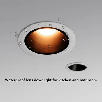 2023 najnovšie nepremokavé dole svetlo high-end úzke bočné led wc kuchyňa vložené anti-glare domácnosť č hlavné svetlo