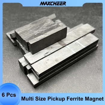 6Pcs Feritových Magnetov z Elektrická Gitara Vyzdvihnutie Magnet pre Humbucker ST Single-Coil Pickup, Magento Humbucker Magnet Multi Veľkosť