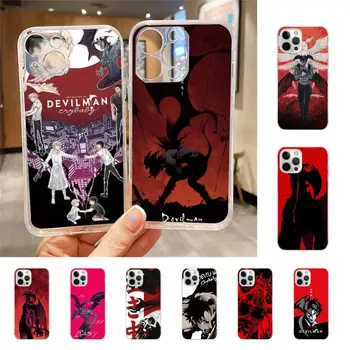 Anime Devilman Crybaby Telefón Puzdro Pre Iphone 7 8 Plus X Xr Xs 11 12 13 Se2020 Mini Mobilné Telefóny Iphone 14 Pro Max Prípade