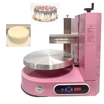 Automatické Tortu Krém Vyhladzuje Povlak Dekoračné Omietky Stroj Cake Zdobenie Stroj