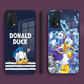 Donald Duck Telefón Prípade Oppo Nájsť X5 X3 Pro Reno 4 7 6 A15 A55 A57 A54 A95 A93s A94 A92s Tvrdeného Skla Kryt