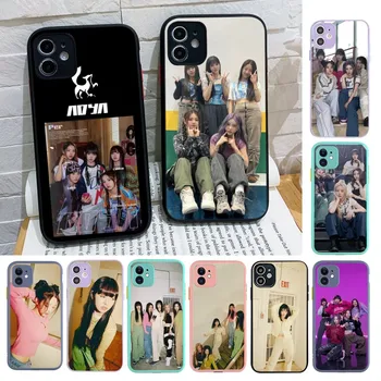 kpop A-ADYA Telefón puzdro Pre iPhone 14 X XR XS 7 8 Plus 11 12 13 pro MAX 13mini Matný Shockproof Prípade