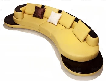 krava top triedy reálne kožená sedačka výkres obývacia izba gauč rohu bytový nábytok gauč arc tvarované s masívnym moderný štýl