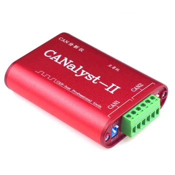 MÔŽE Analyzer CANOpen J1939 USBCAN-2II Converter Kompatibilný s ZLG USB MÔŽETE USBalyst-II