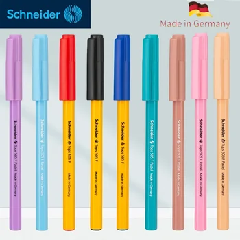 Nemecko Guľôčkové Pero Schneider 505F Bullet Tip Multi-farebné Guľôčkové Pero 0,5 mm Študent Office kancelárske potreby Školské potreby