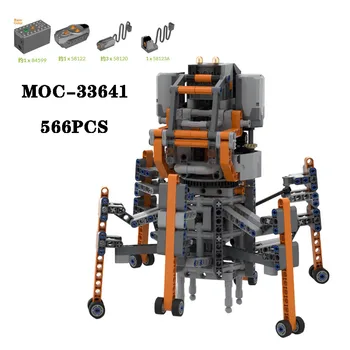 Nová MOC-33641 stavebným Spider Spájať stavebným Model 566PCS Dospelých a detských Hračiek Narodeninový a Vianočný Darček