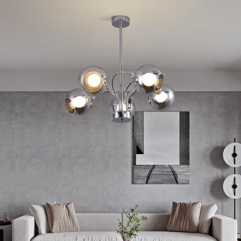 Postmoderných Svetlo Luxusný Luster Spálňa Magic Bean Izba Lampa Nordic Jednoduché Romantika Teplé Tvorivé Obývacia Izba Lampa