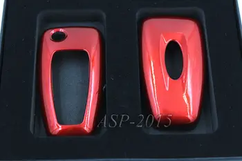 Red Remote Skladací Kľúč Shell Kryt FOB Prípade Držiak vhodný pre FORD Fiesta Mondeo Focus