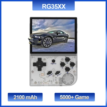 RG35XX 64 G Bielej Mini Prenosné Retro Mobilné Hry Emulátor Konzoly 5000+ Hry Klasické Video Herné Konzoly Detí Darček
