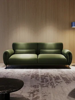 Taliansky textílie gauč Moderný minimalistický obývacia izba gauč Nordic veľkosť nábytok do obývacej izby Jifeng gauč veľký gauč
