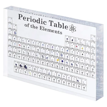 Top Predaj Periodickej Tabuľke S Reálnymi Prvkami Vo Vnútri, Reálne Prvky Periodickej Tabuľky, Tabla Periodica Con Elementos Reales