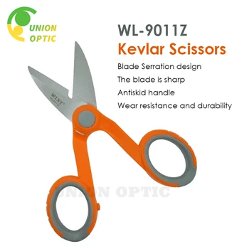 WL-9011Z Optický Kevlar Frézy, Nožnice Kevlar aramidové vlákna Pre ostré nožnice, nožnice jumper drôt pigtail FTTH Nástroje